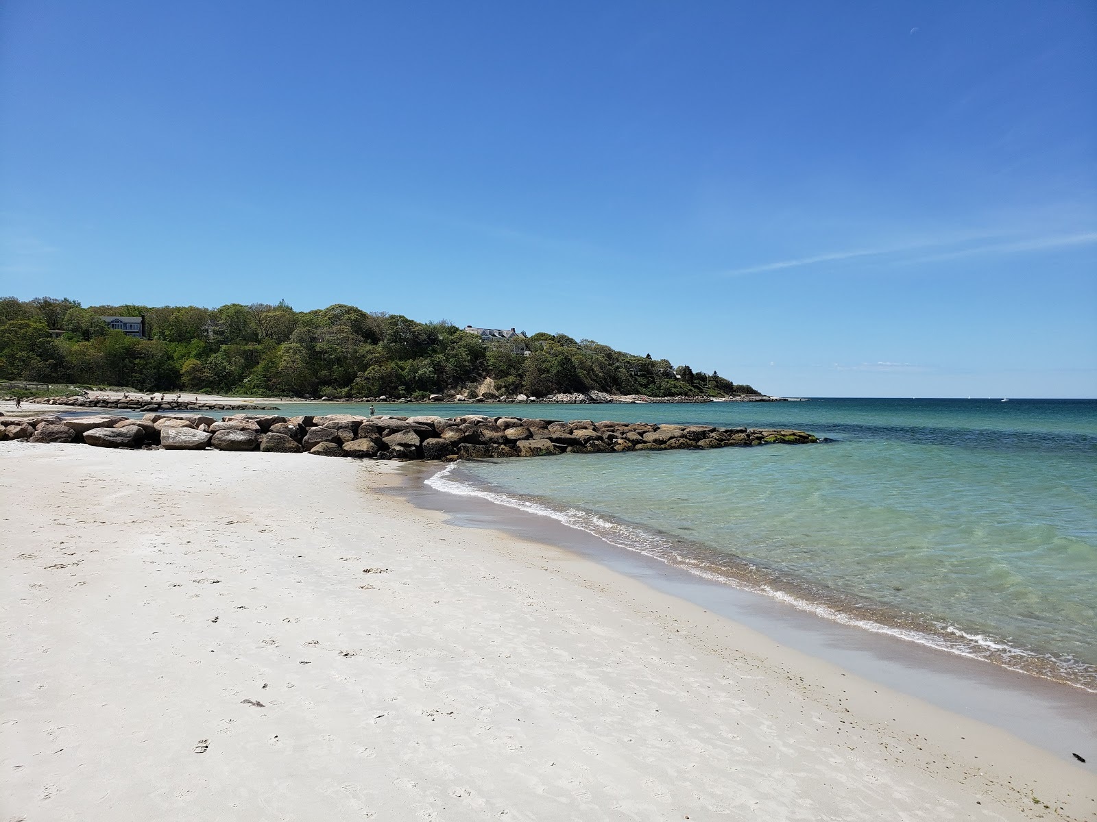 Shining Sea Bikeway coastal trail in Falmouth Massachusetts
