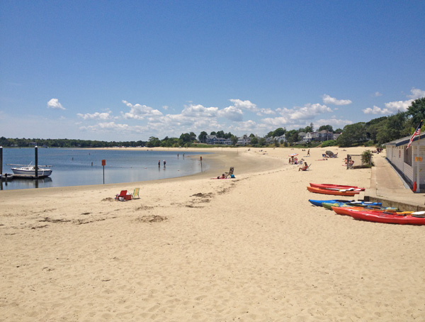 Onset Beach harbor in Wareham Massachusetts